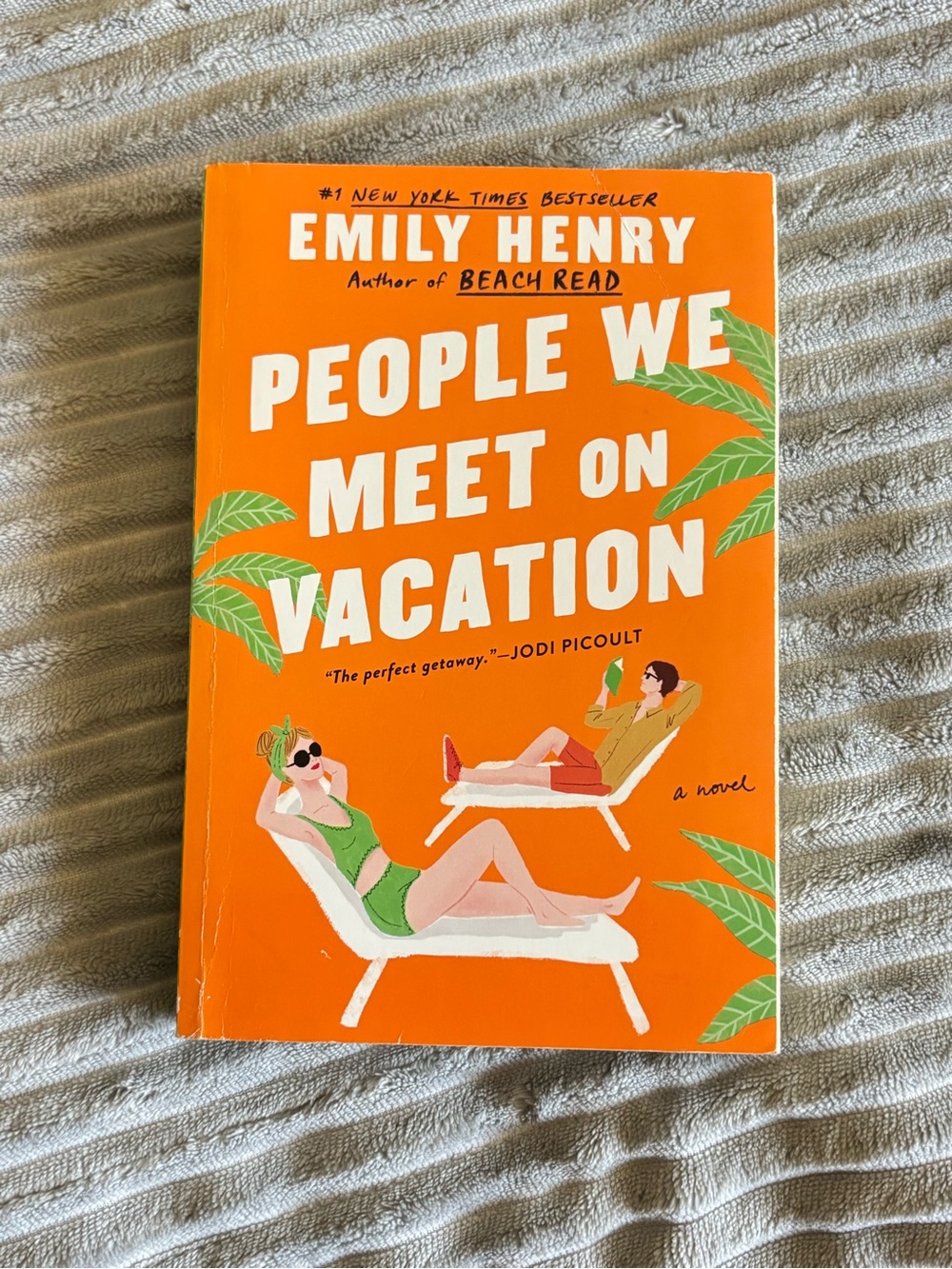 Emily Henry People We Meet on Vacation Paperback Romance Novel